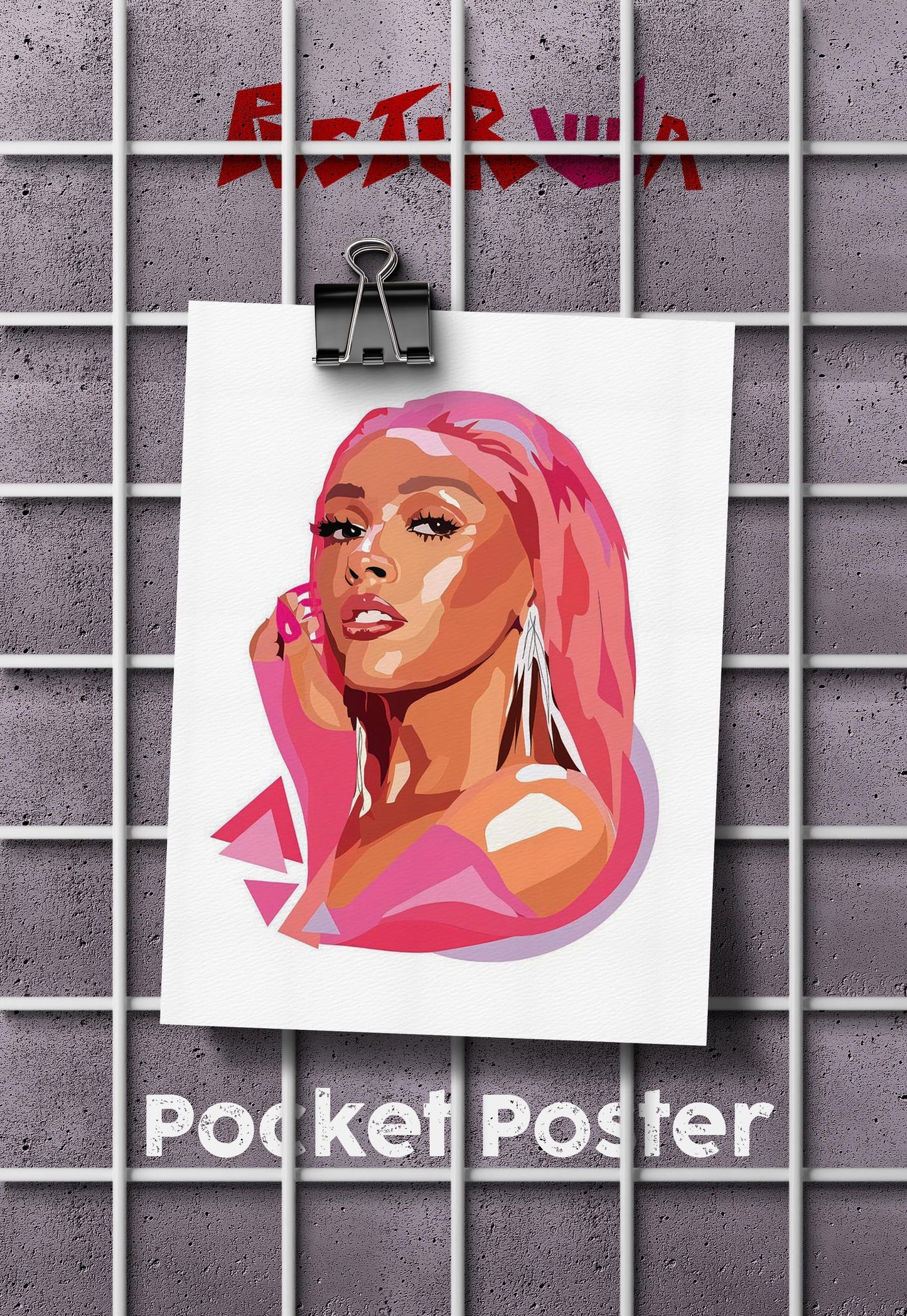 Melodic Muse | Ariana Grande | Singer Poster