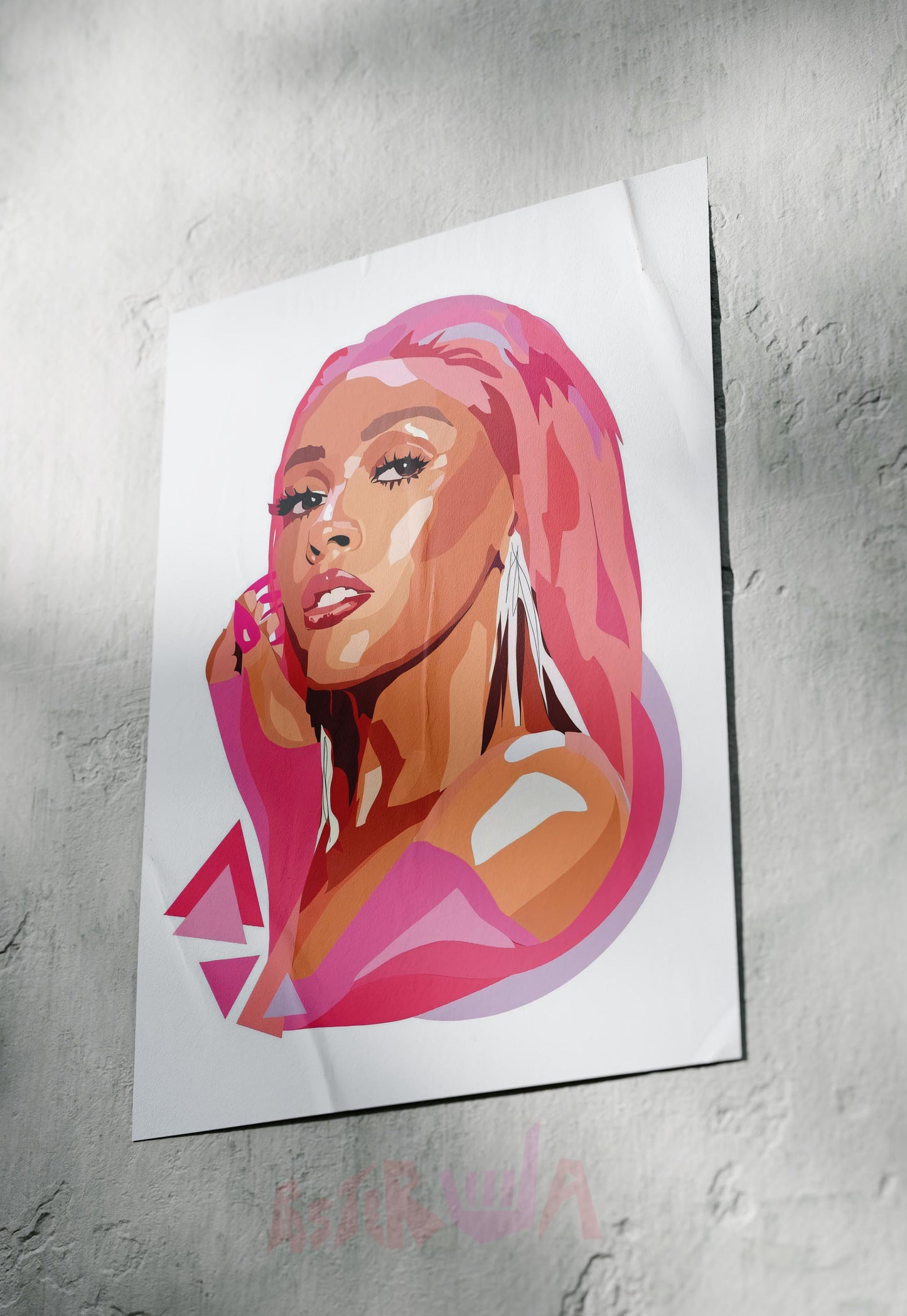 Melodic Muse | Ariana Grande | Singer Poster