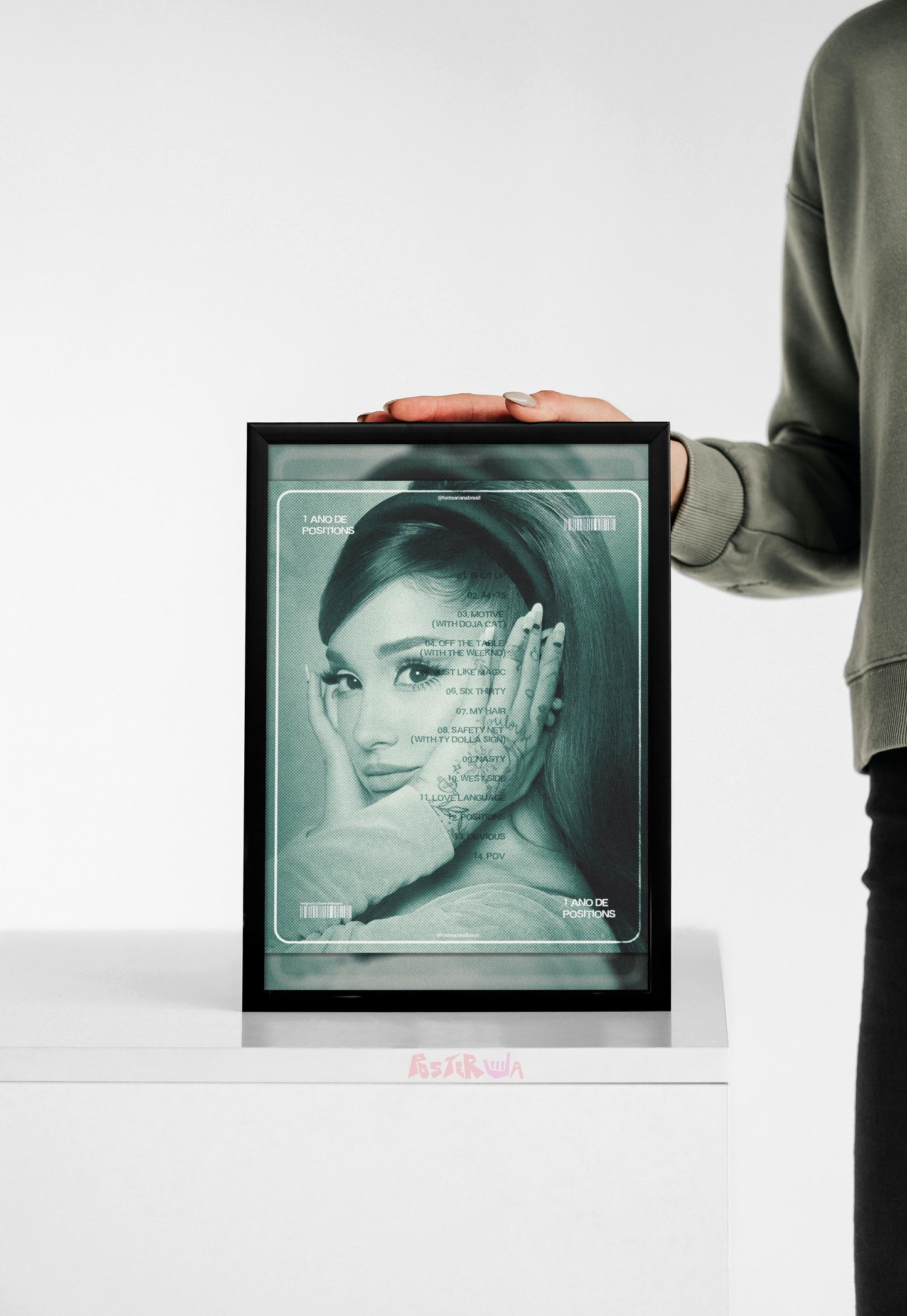 Retro Vibes | Ariana Grande | Music Poster