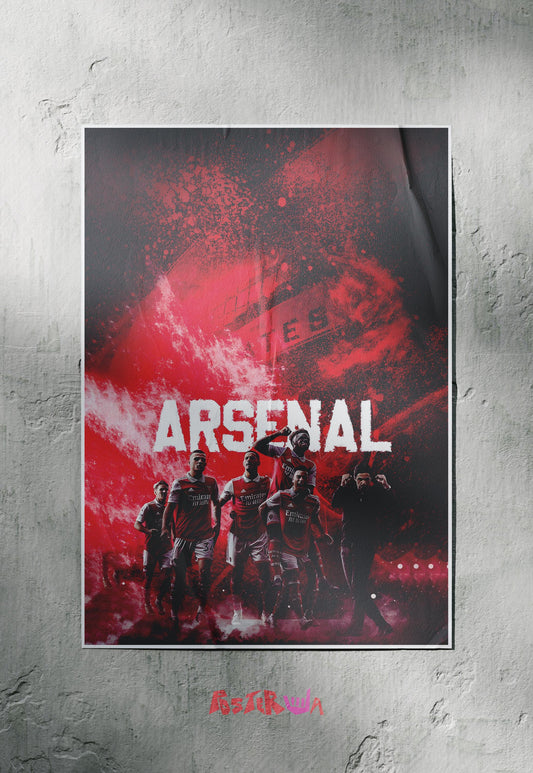 Rugged Resilience | Arsenal | Football Poster