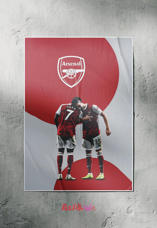 Dynamic Duo | Arsenal | Football Poster