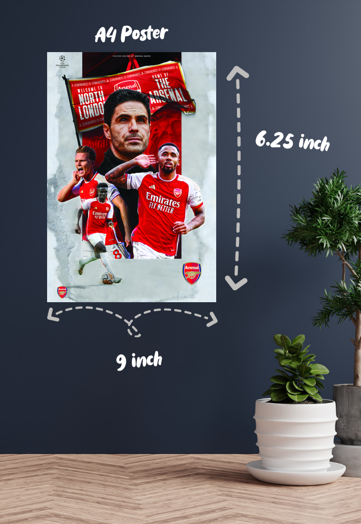 Gunners United | Arsenal | Football Poster