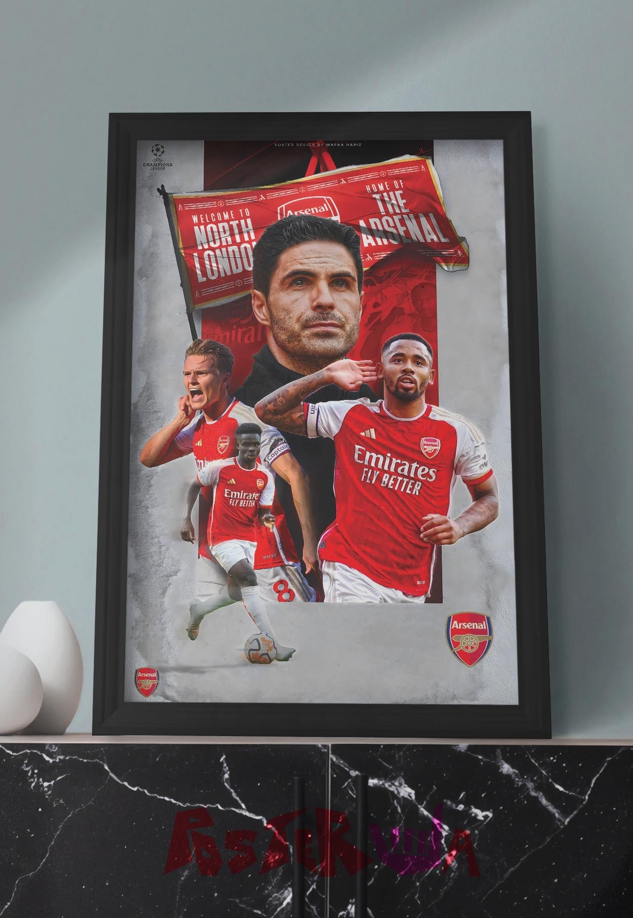 Gunners United | Arsenal | Football Poster