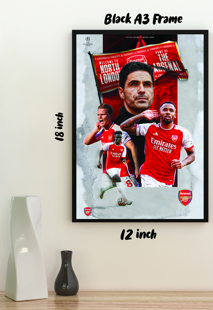 Gunners United | Arsenal | Football Poster