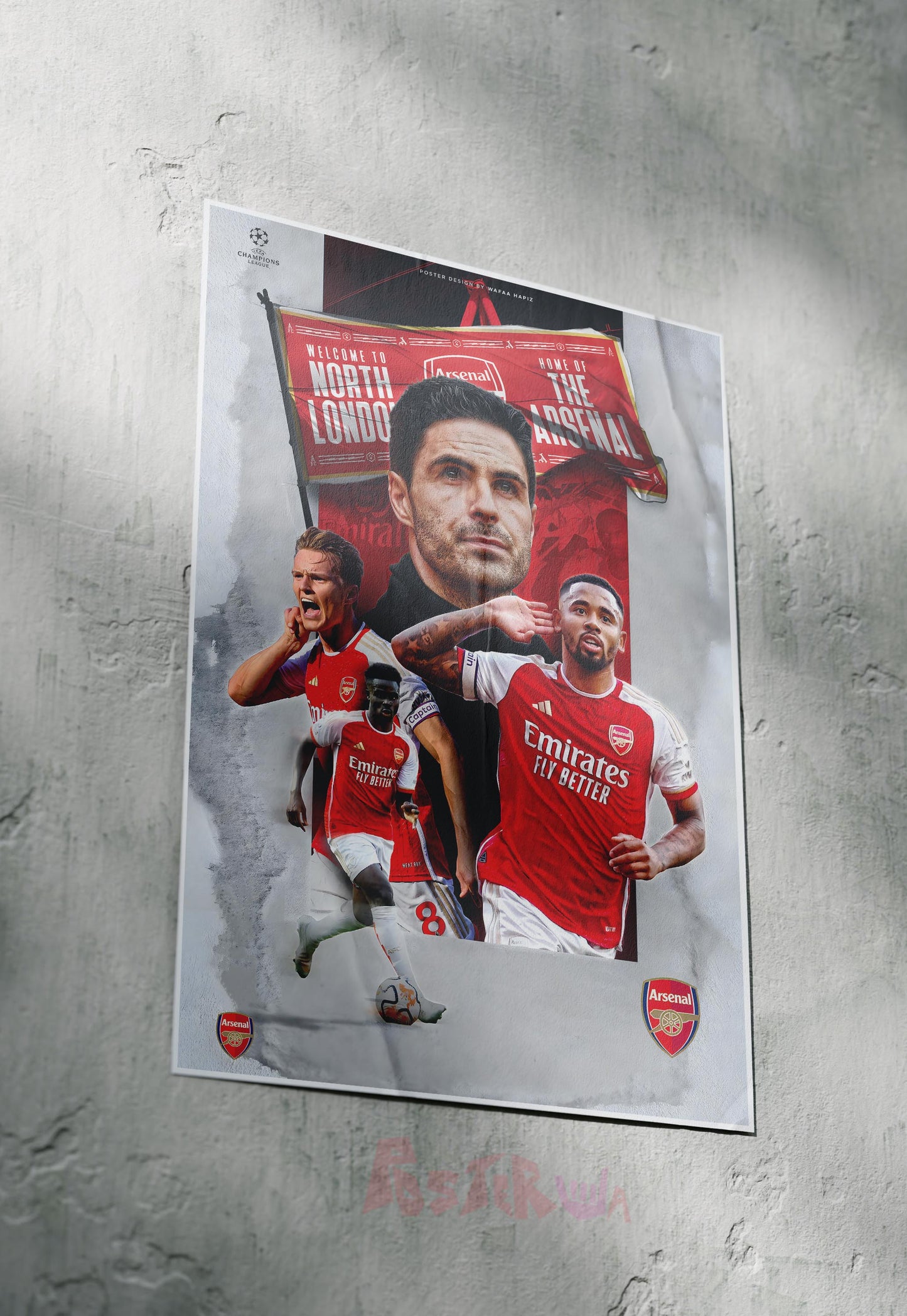 Gunners United | Arsenal | Football Poster