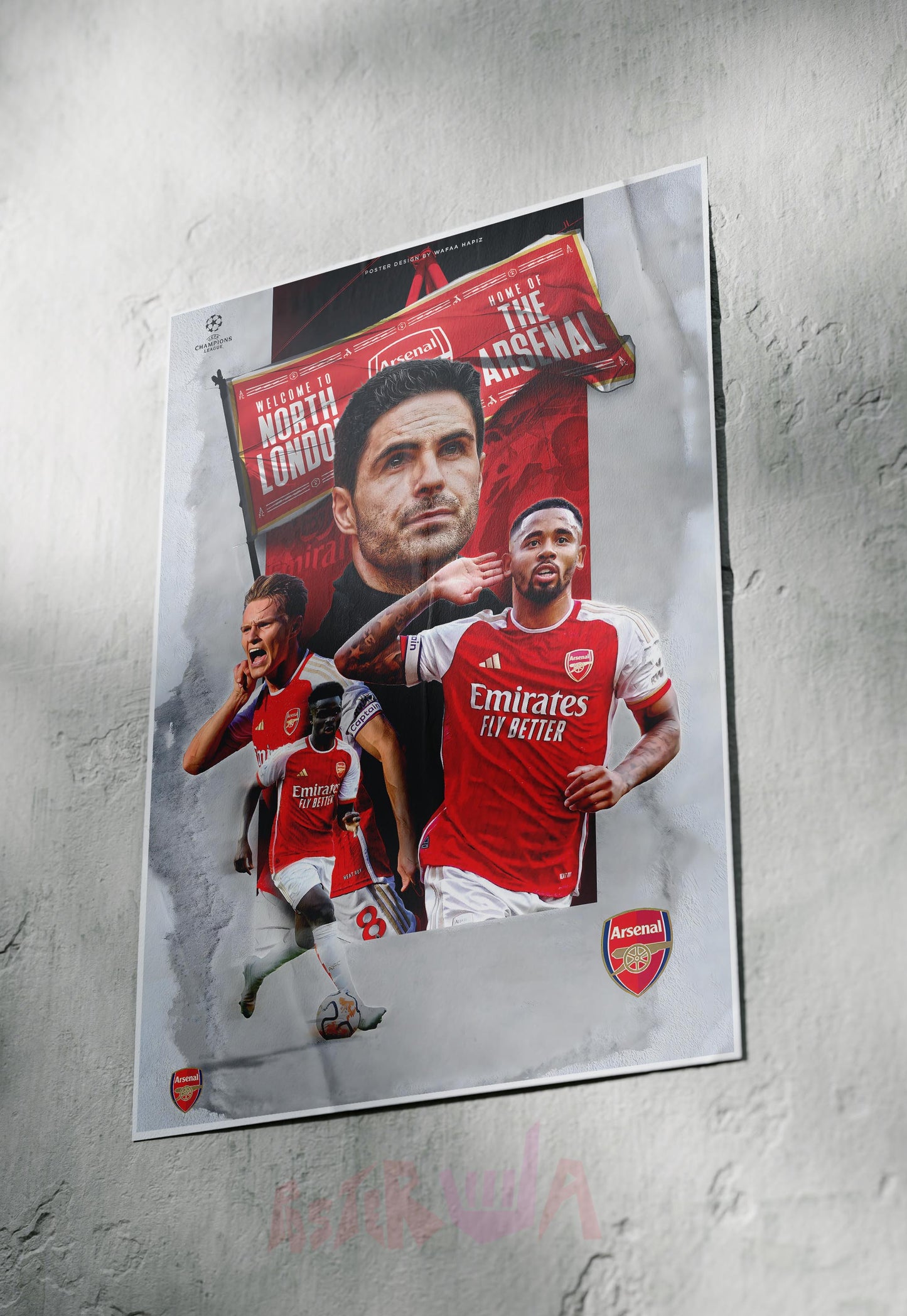 Gunners United | Arsenal | Football Poster