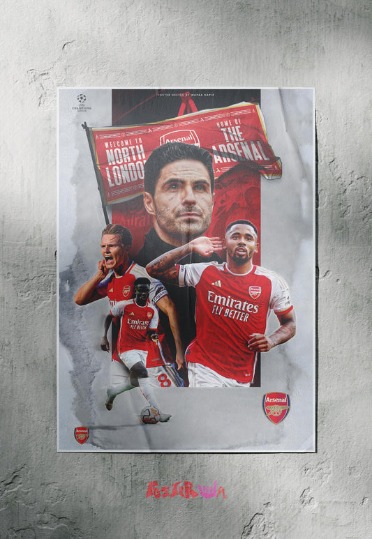 Gunners United | Arsenal | Football Poster