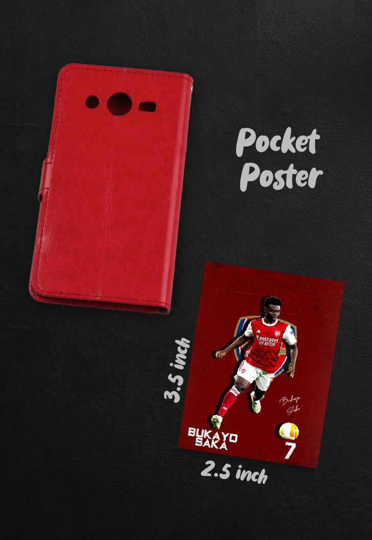 Saka's Rise | Arsenal | Football Poster