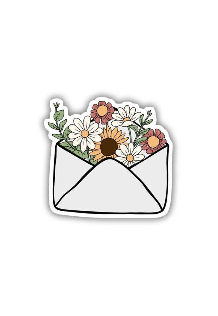 Letters of FLowers of Sticker