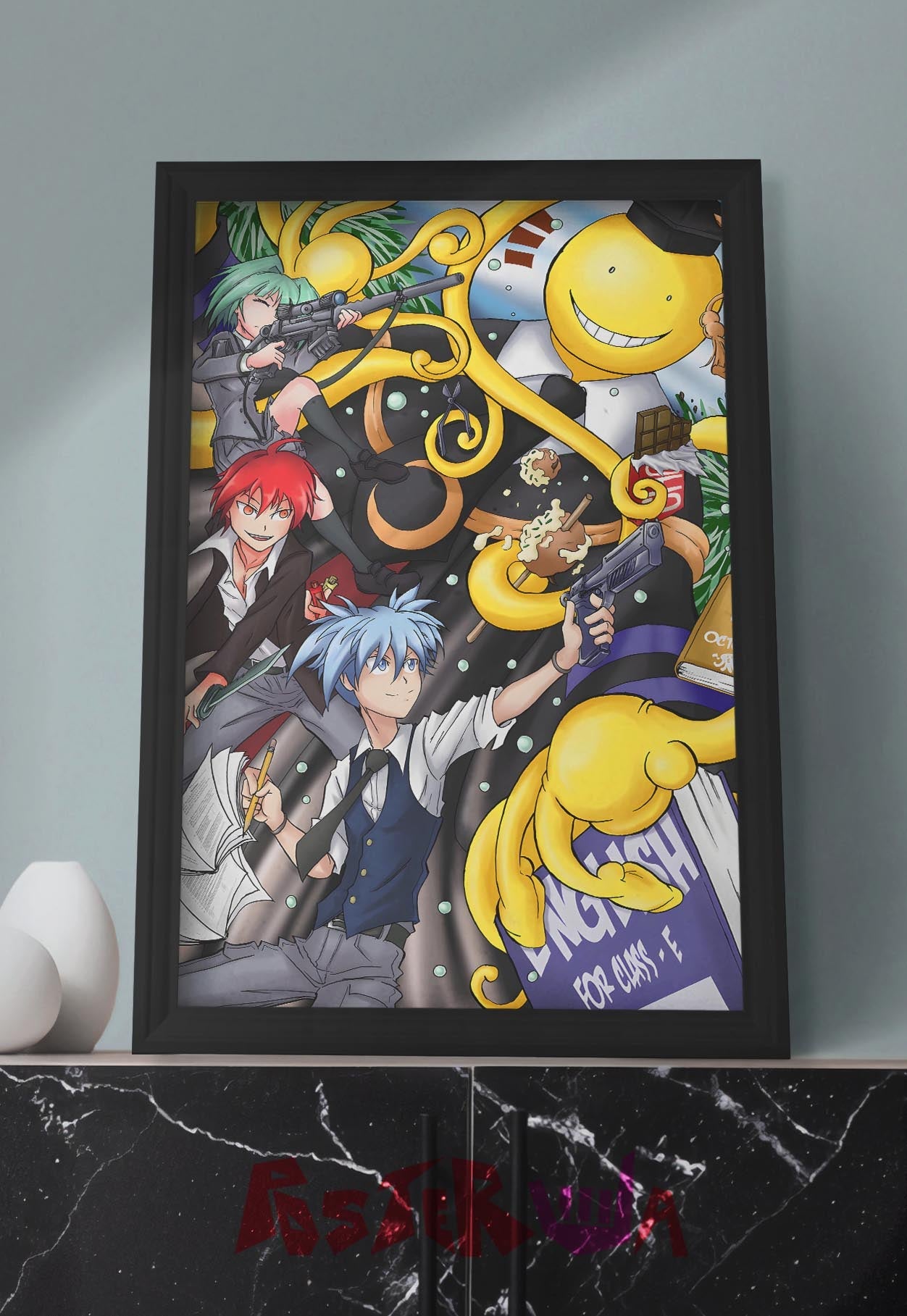 Classroom of Shadow | Assasination Classroom | Anime Poster