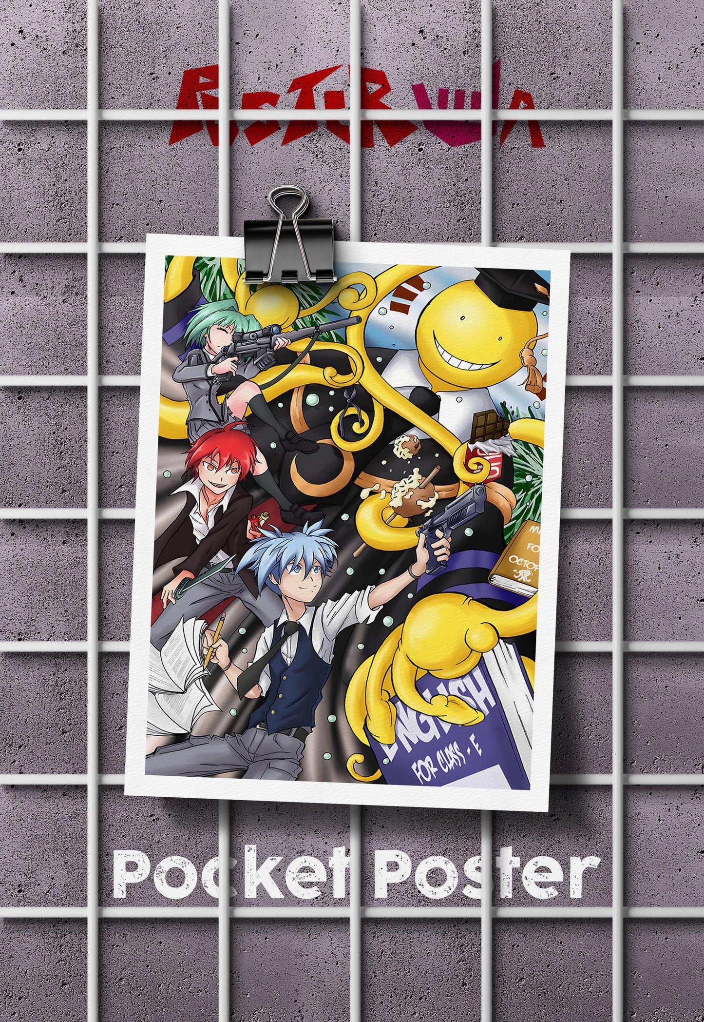 Classroom of Shadow | Assasination Classroom | Anime Poster