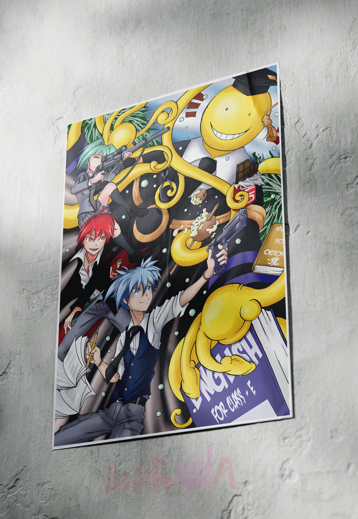 Classroom of Shadow | Assasination Classroom | Anime Poster
