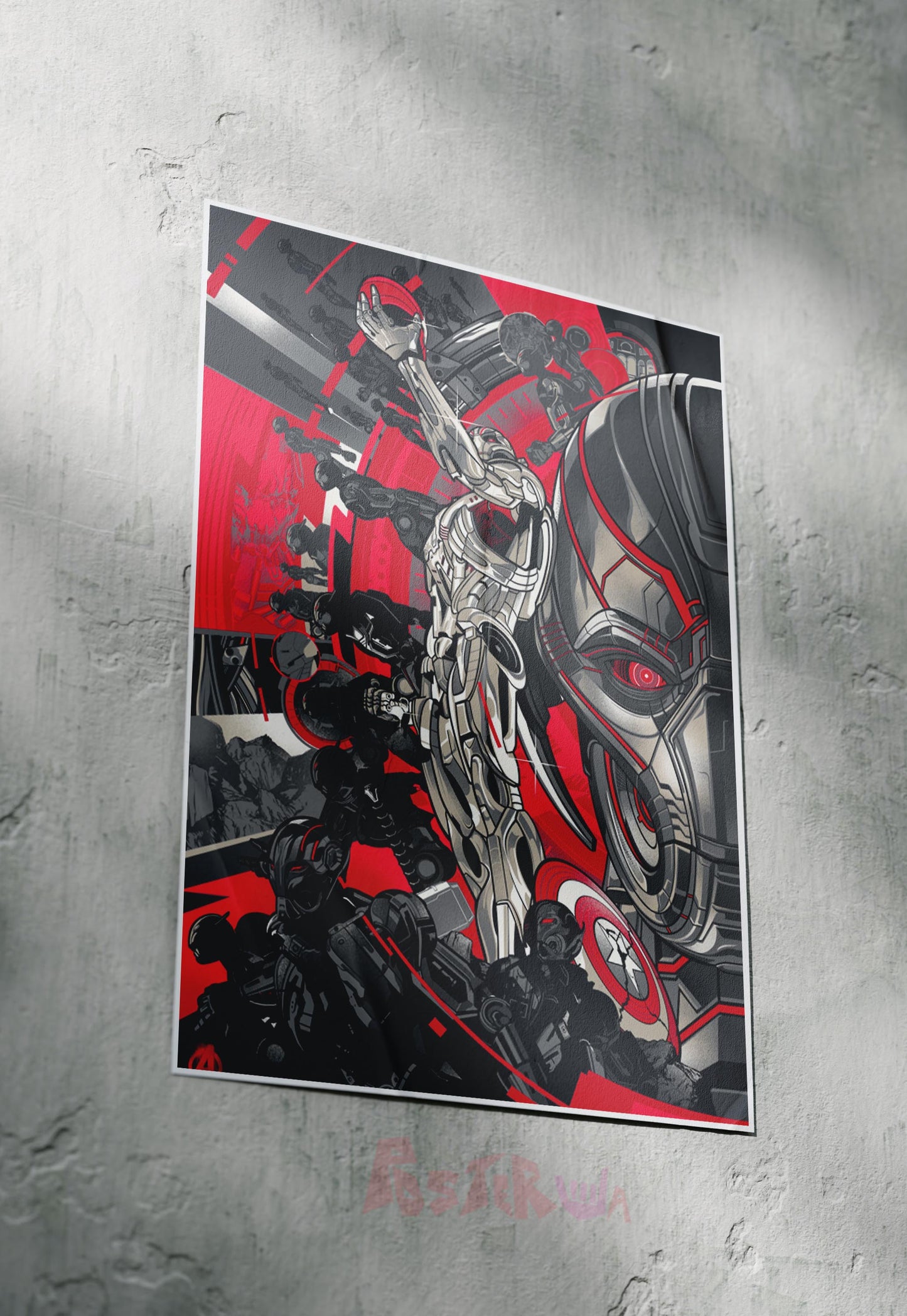Avengers: Rise of the Machines | Marvel | Superhero Poster