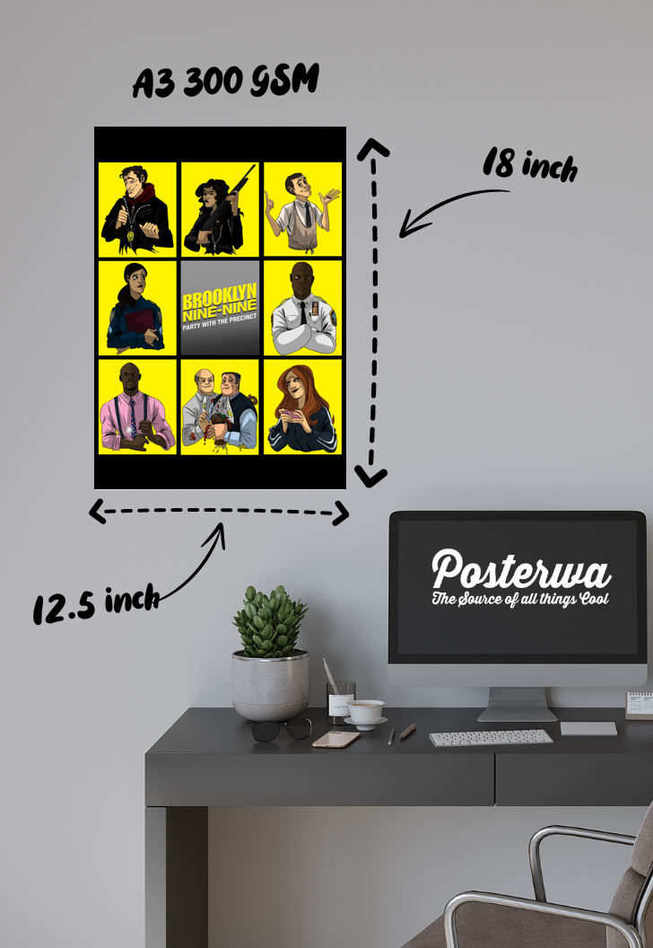 United Squad | Brooklyn 99 | Sitcom Poster