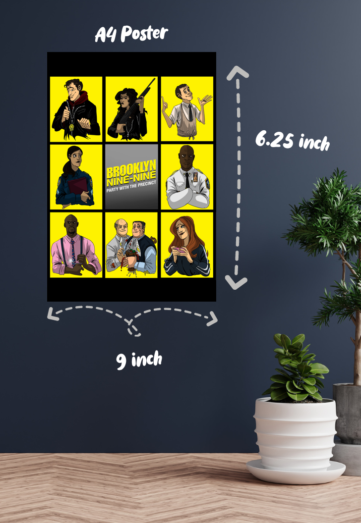 United Squad | Brooklyn 99 | Sitcom Poster