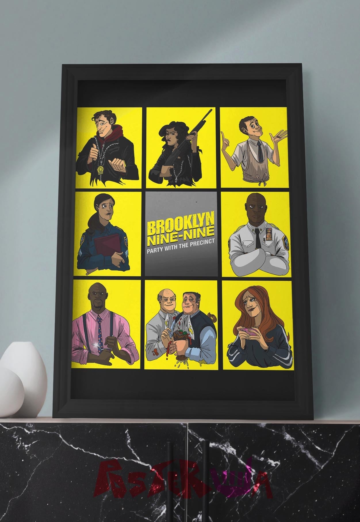 United Squad | Brooklyn 99 | Sitcom Poster