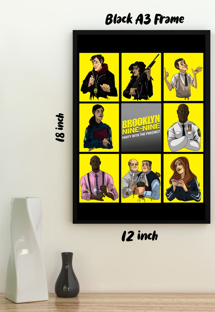 United Squad | Brooklyn 99 | Sitcom Poster