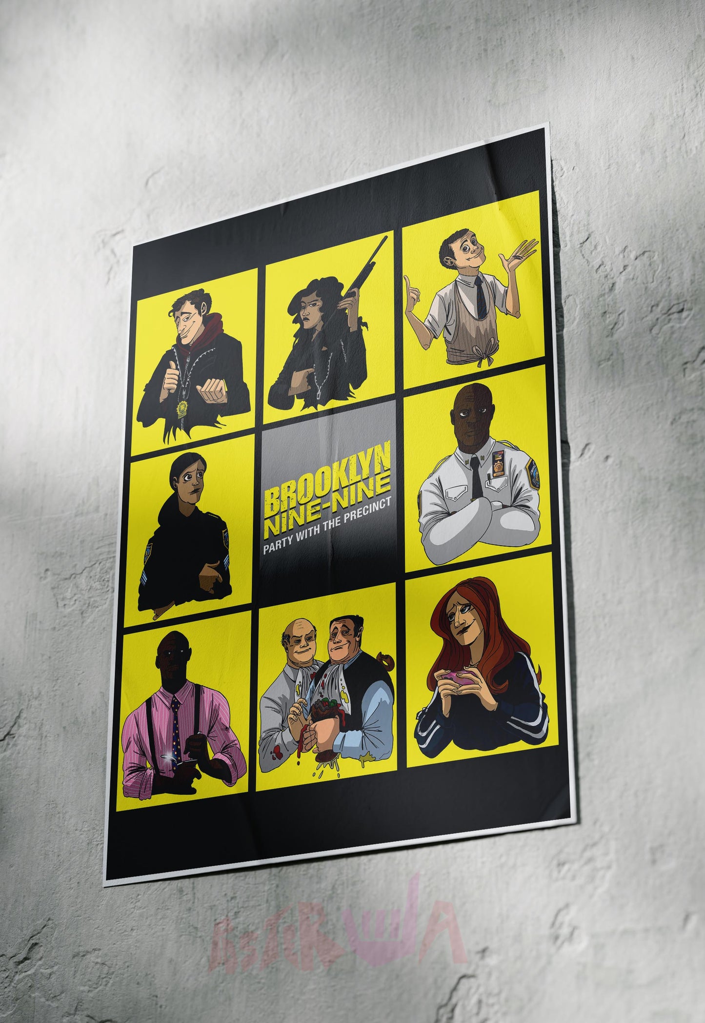United Squad | Brooklyn 99 | Sitcom Poster