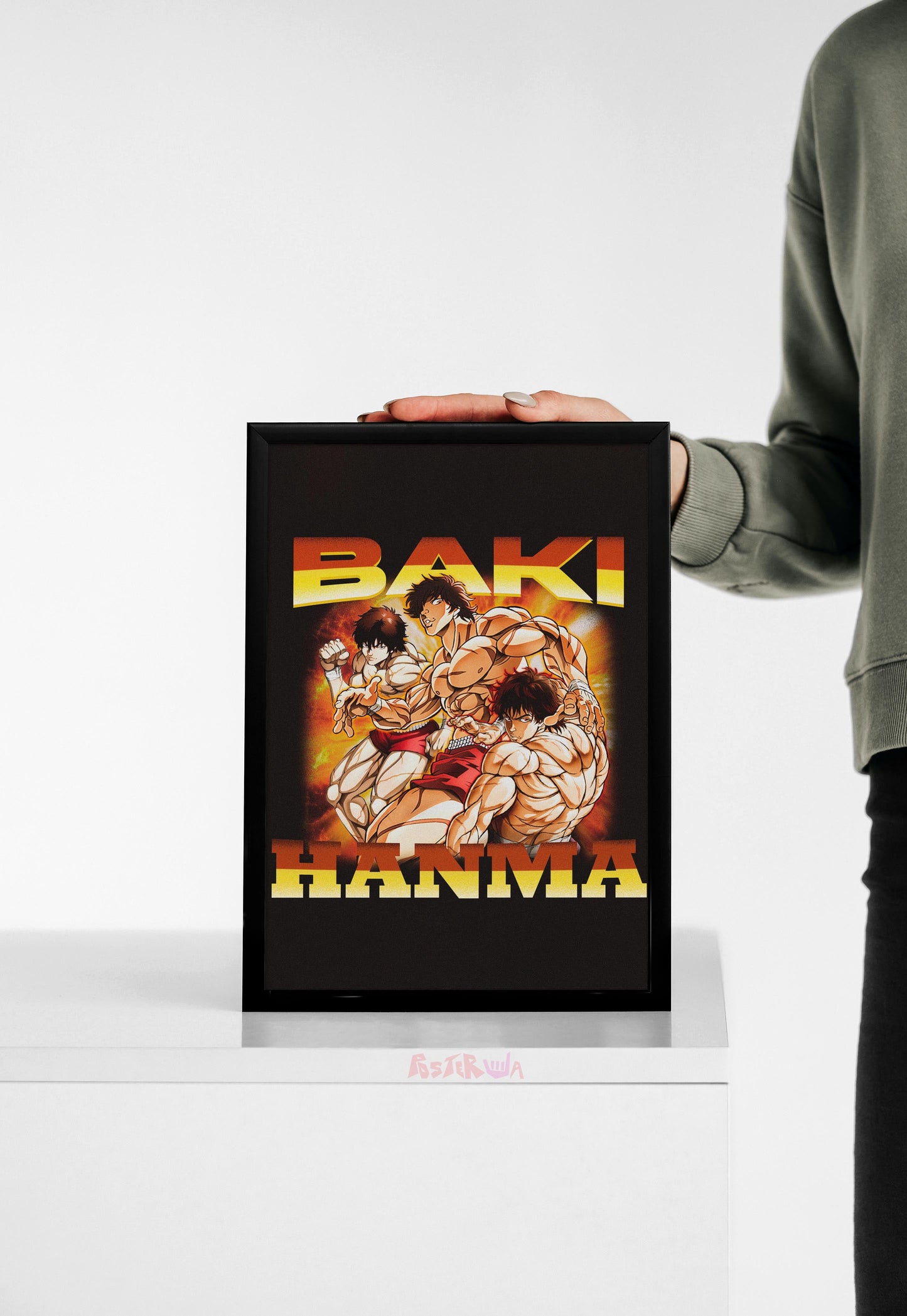Unleashed Fury | Baki Hanma | Anime Poster