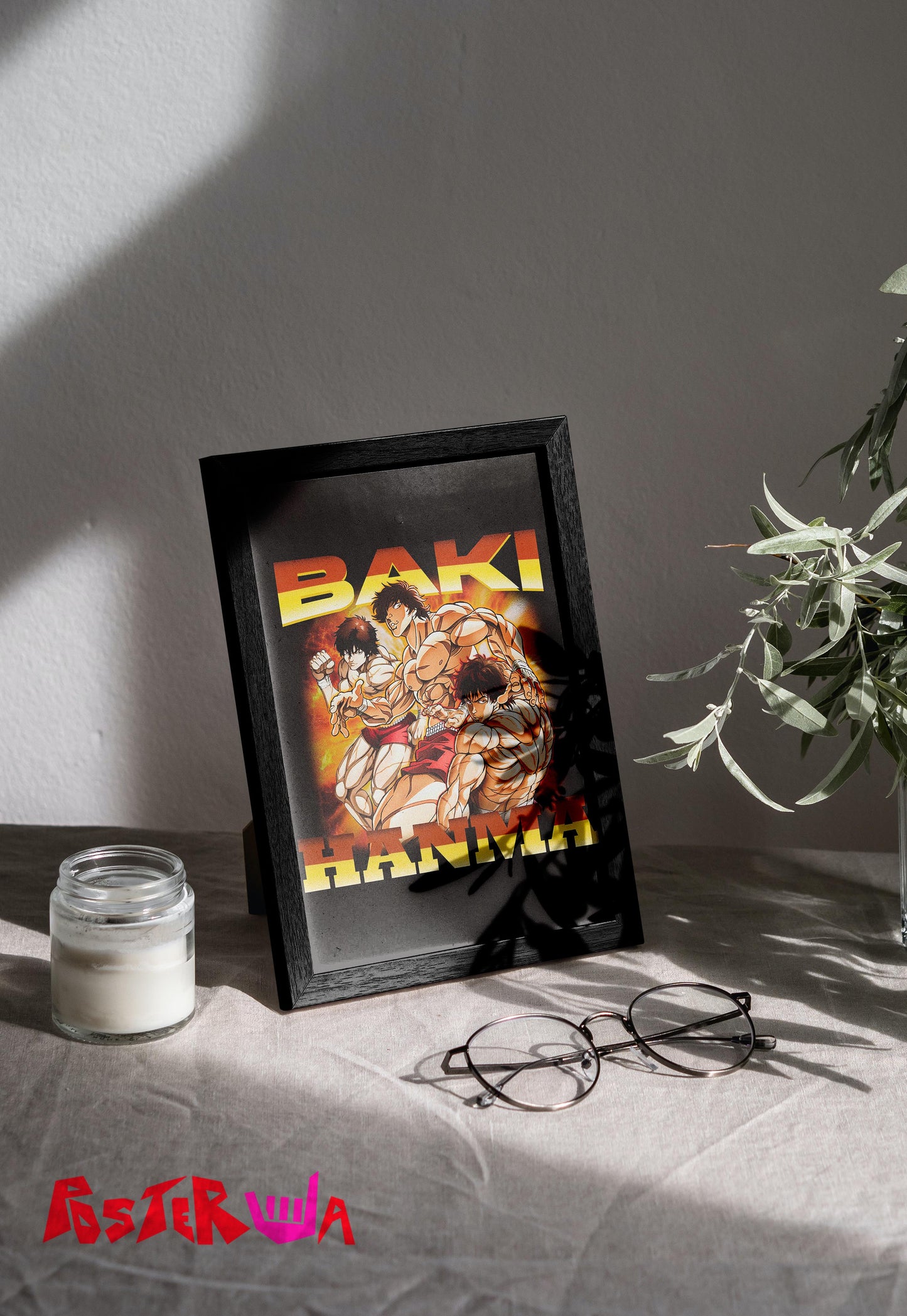 Unleashed Fury | Baki Hanma | Anime Poster