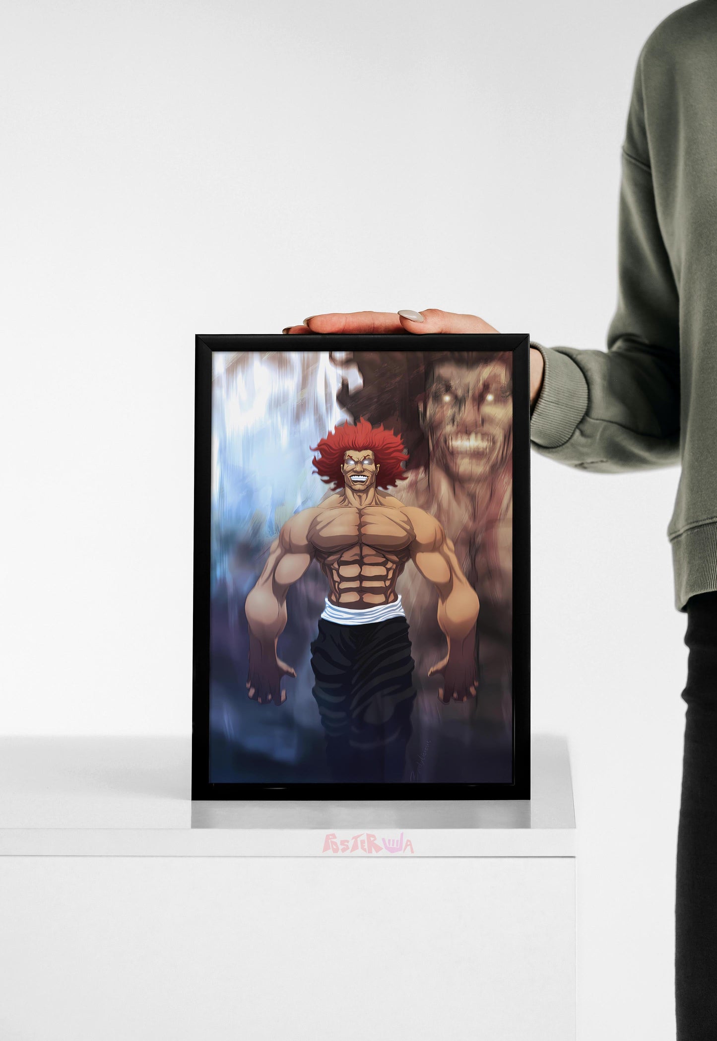 The Beast Unleashed | Yujiro Hanma | Anime Poster