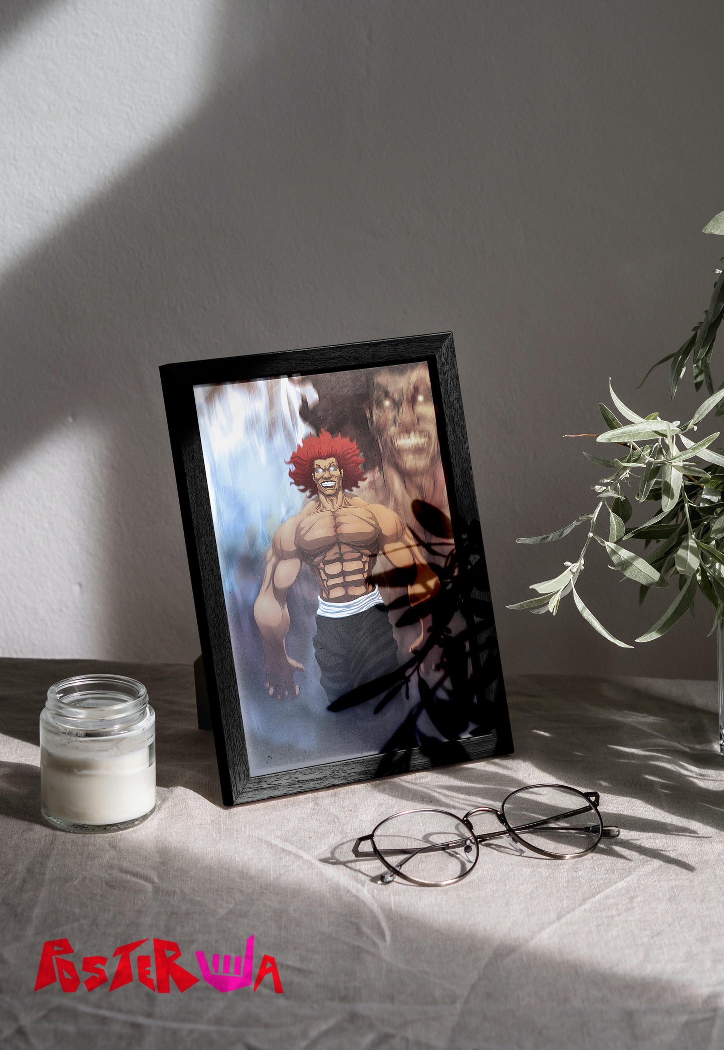 The Beast Unleashed | Yujiro Hanma | Anime Poster