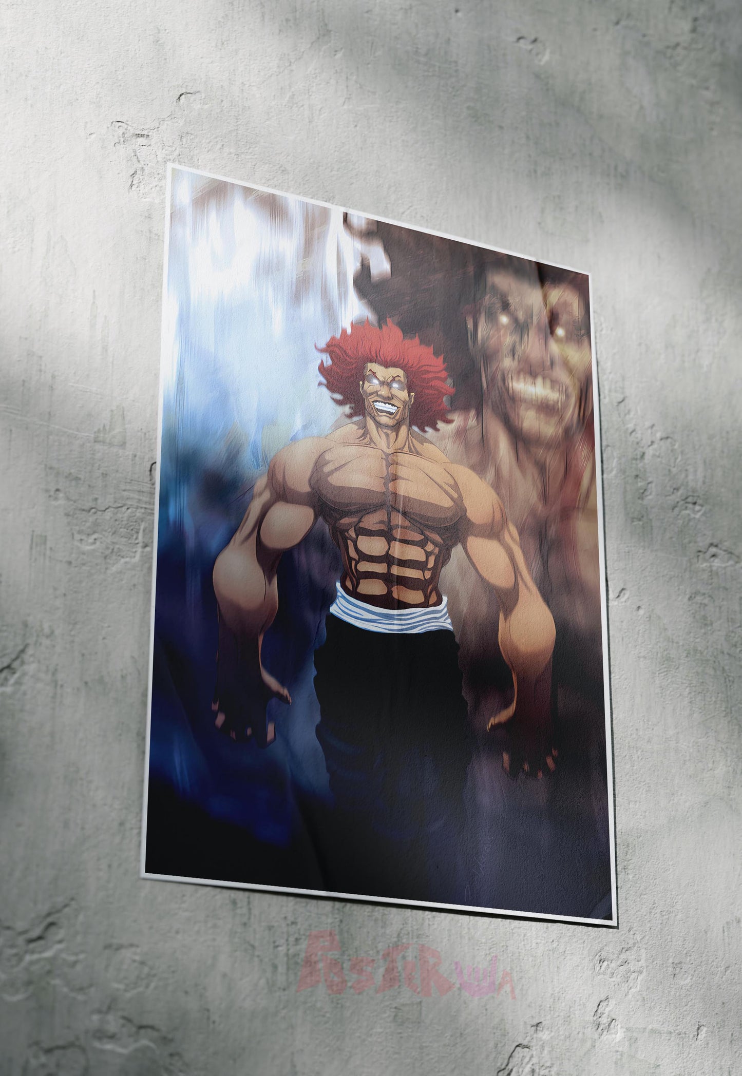 The Beast Unleashed | Yujiro Hanma | Anime Poster