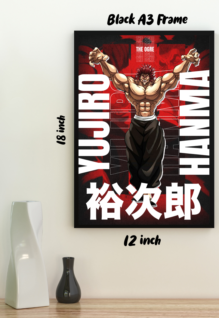 Unyielding Force | Baki | Anime Poster