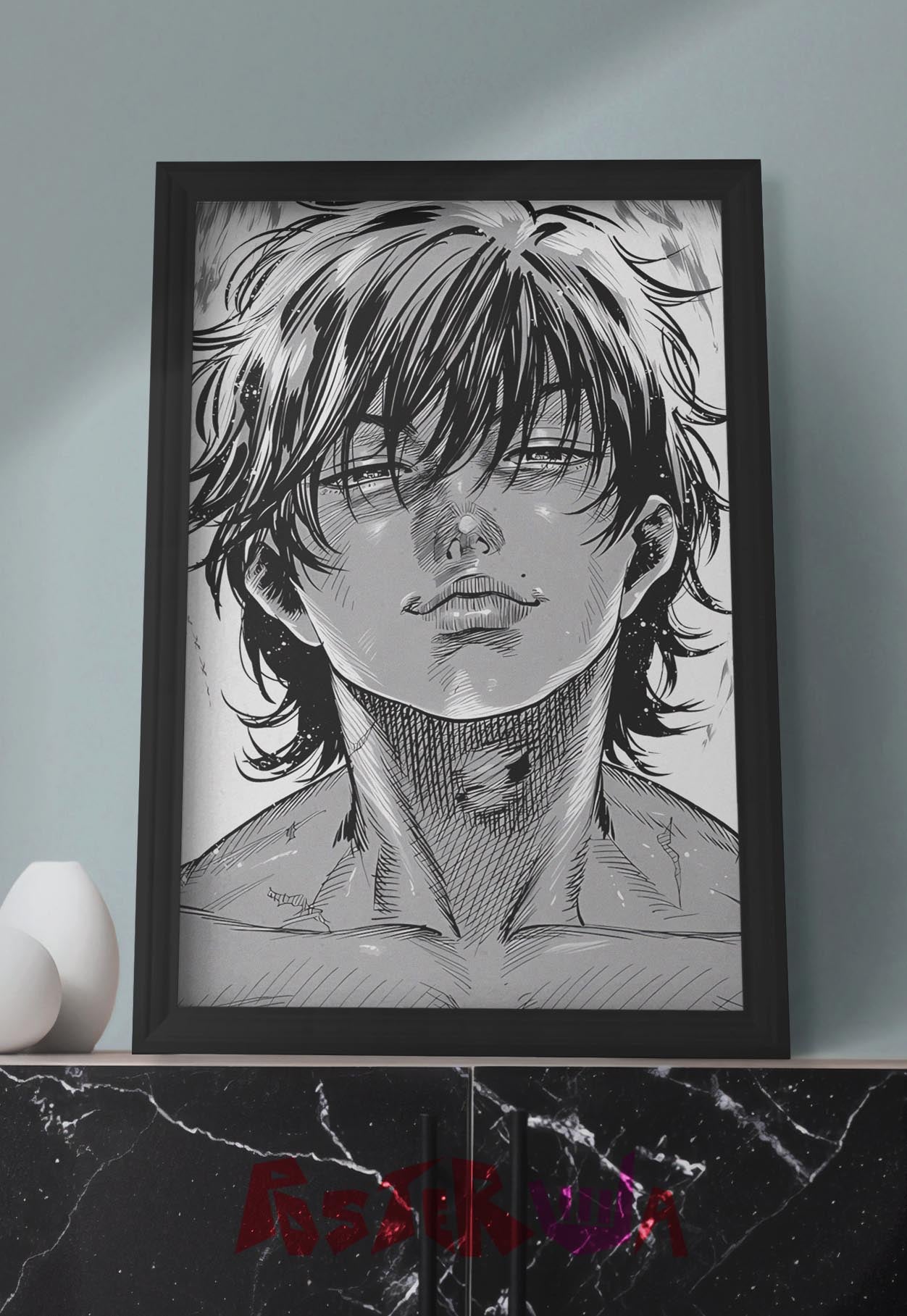 Fierce Fighter | Baki | Anime Poster