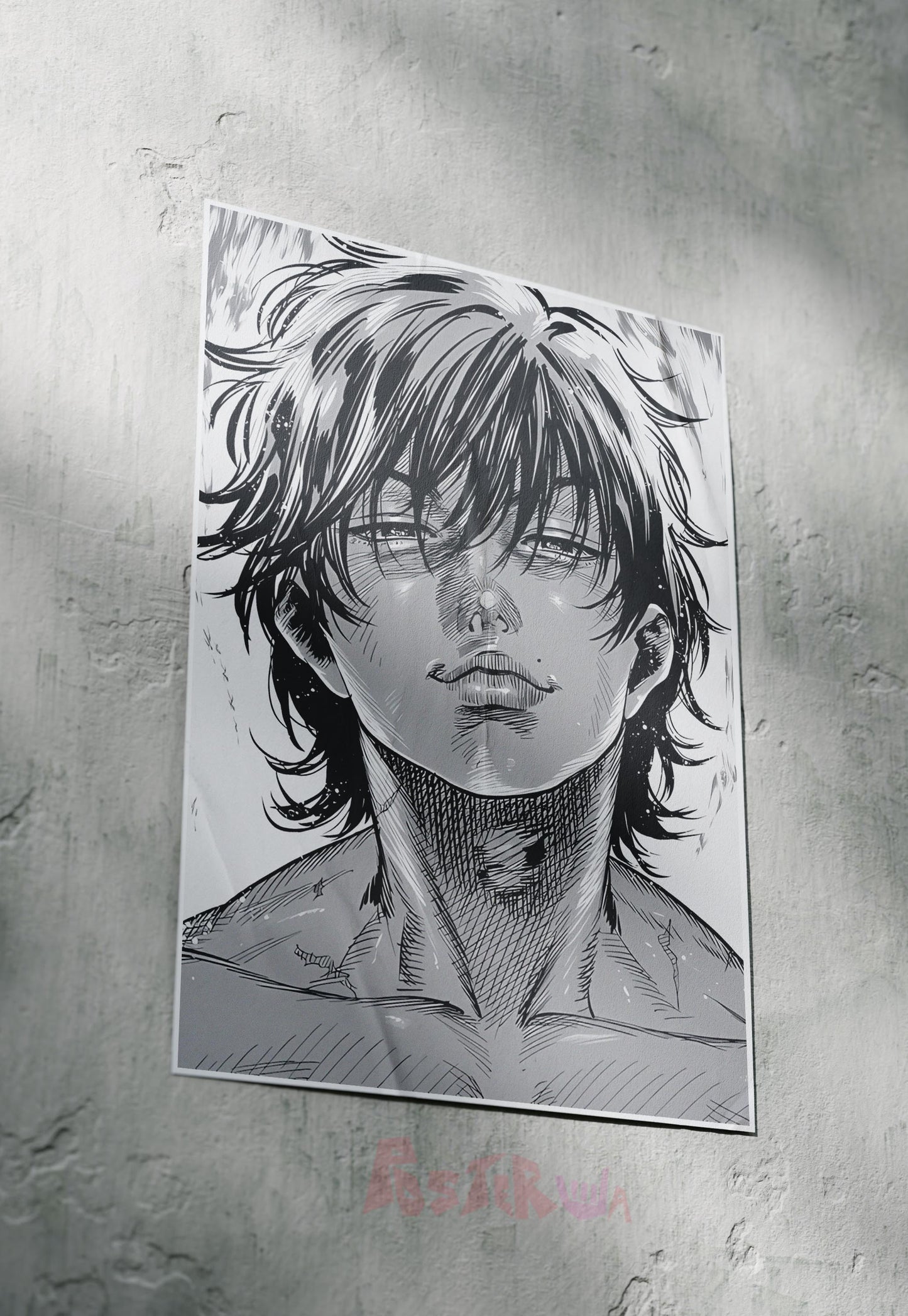 Fierce Fighter | Baki | Anime Poster