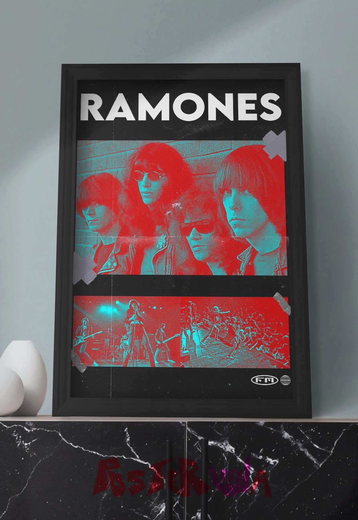 Punk Revolution | Ramones | Bands Poster