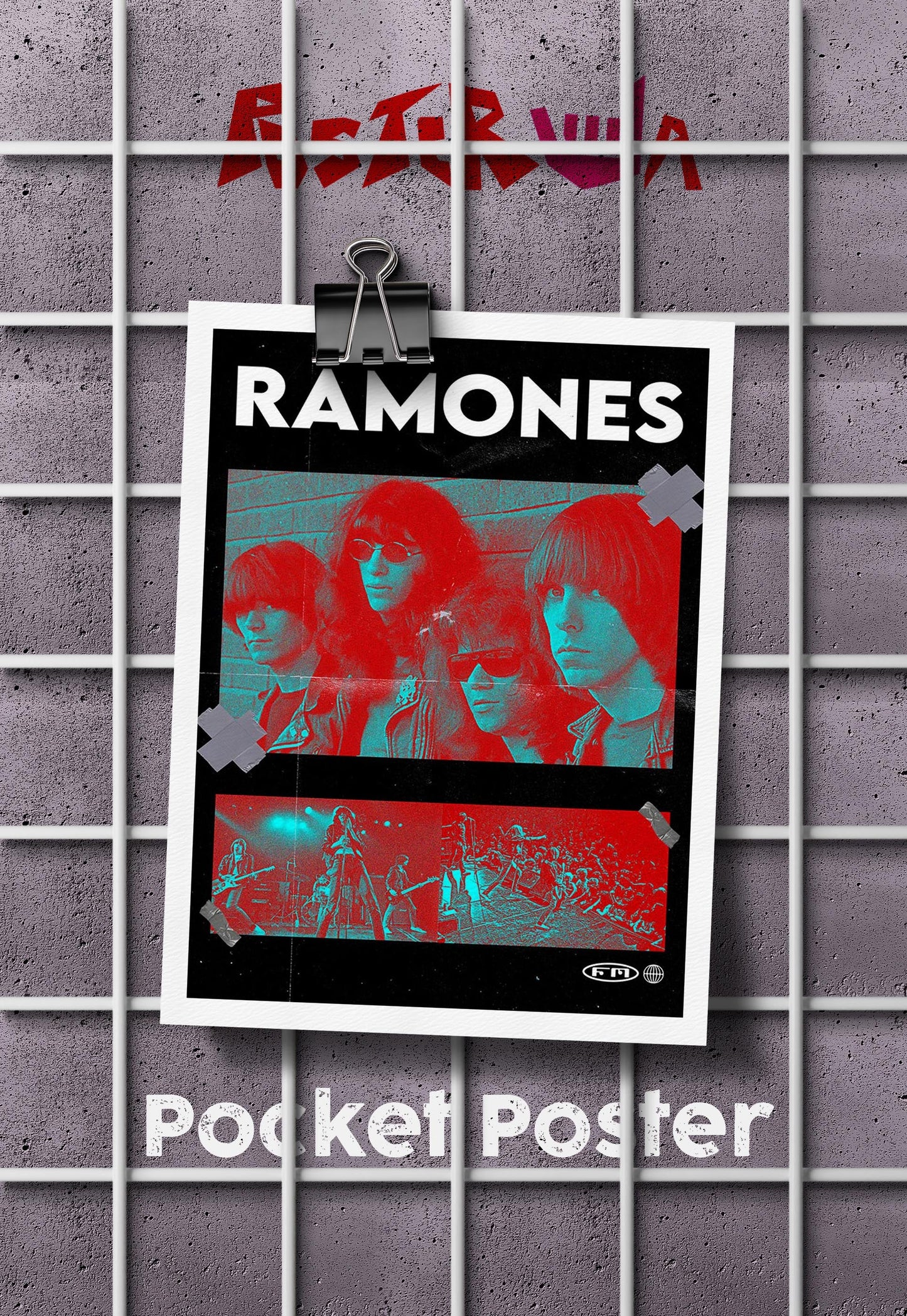 Punk Revolution | Ramones | Bands Poster