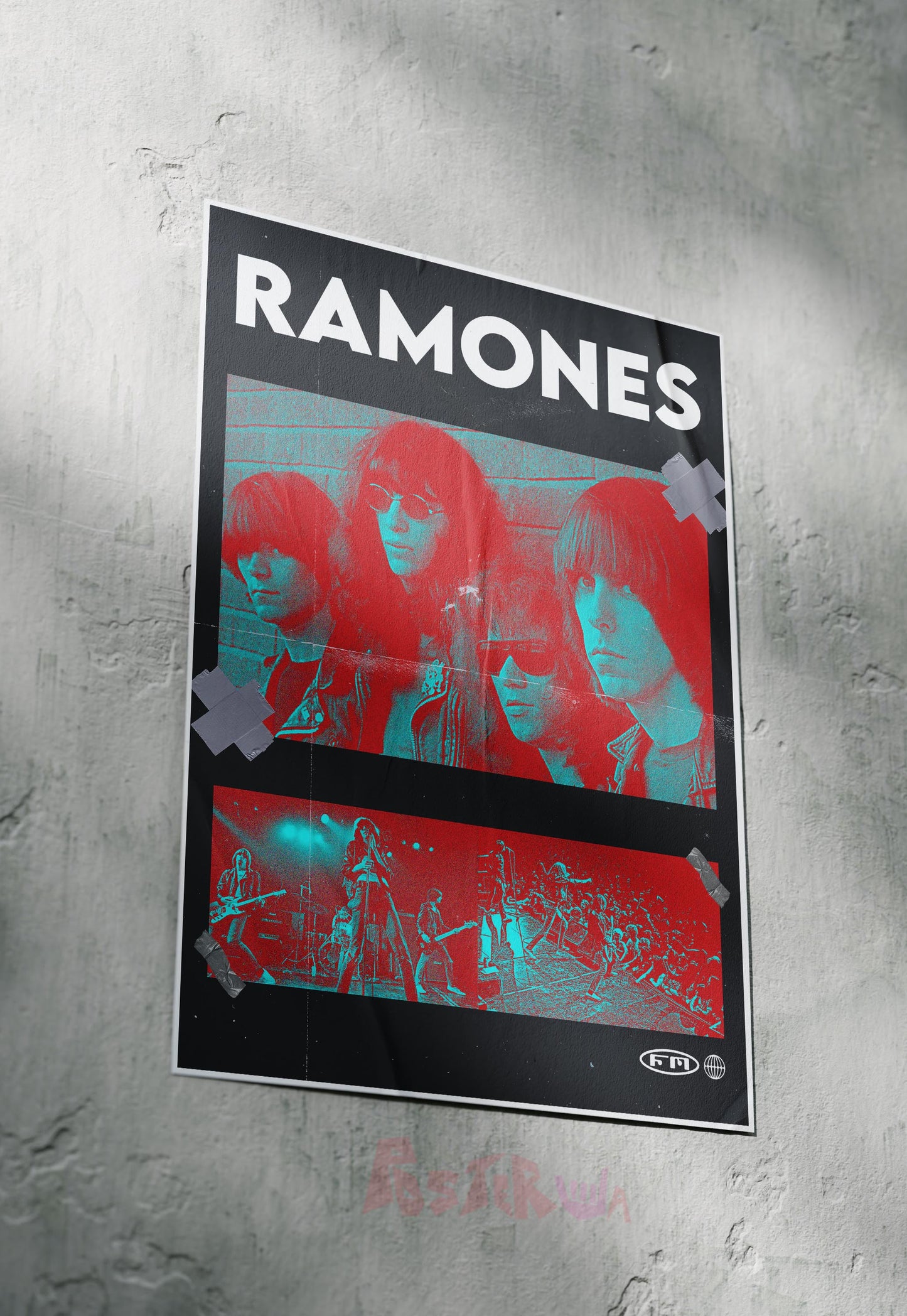 Punk Revolution | Ramones | Bands Poster