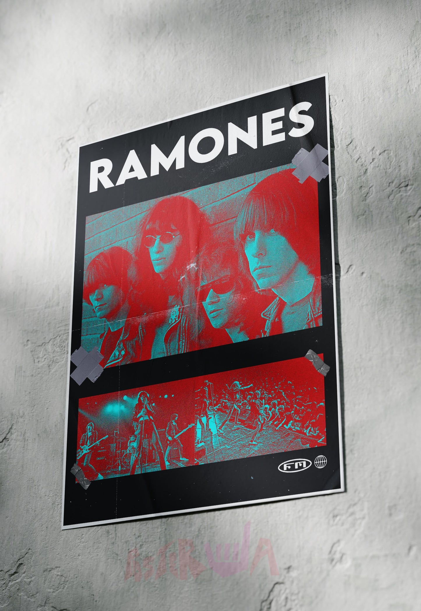 Punk Revolution | Ramones | Bands Poster