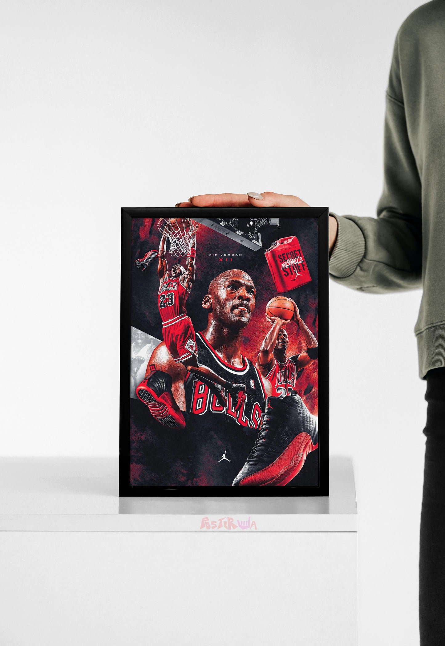 Michael B Jordan | Basketball Poster