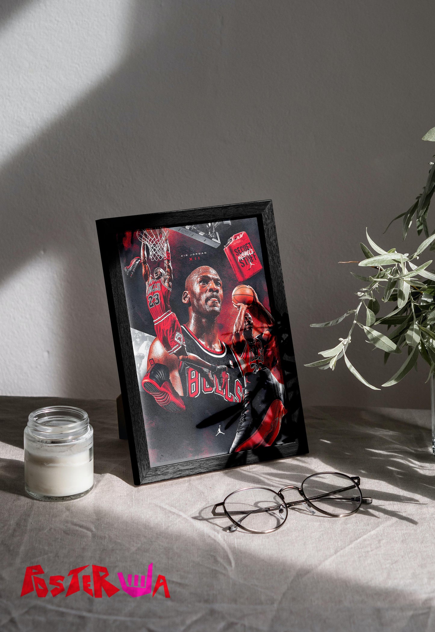 Michael B Jordan | Basketball Poster