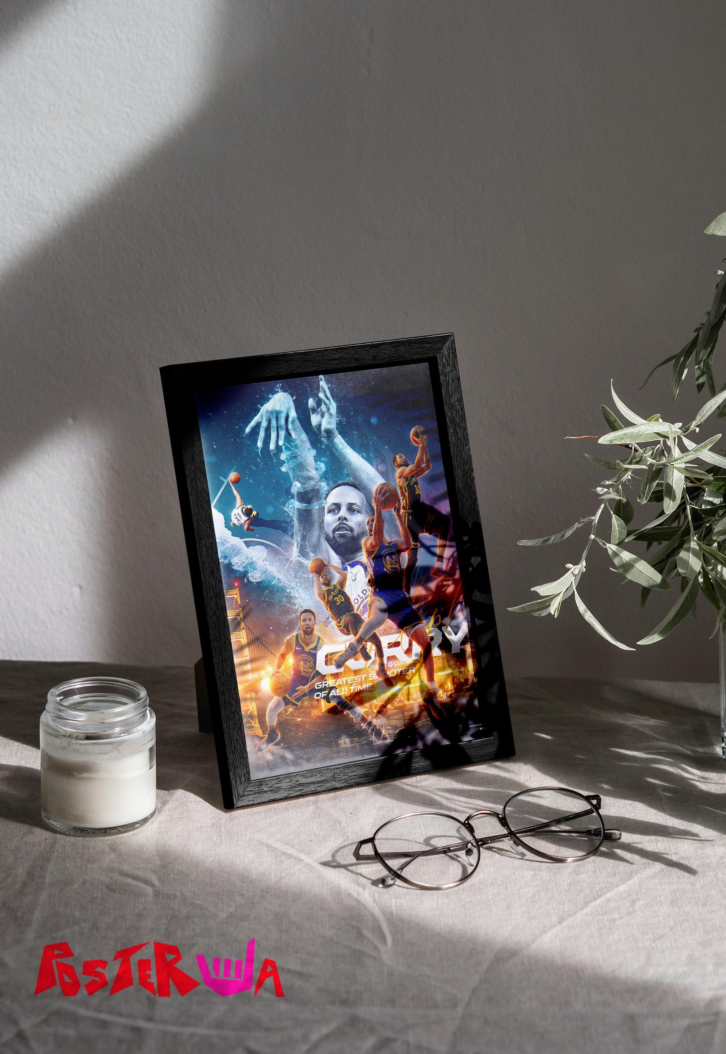 Splash Zone | Stephen Curry | Basketball Poster
