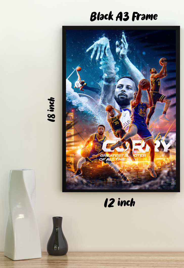 Splash Zone | Stephen Curry | Basketball Poster