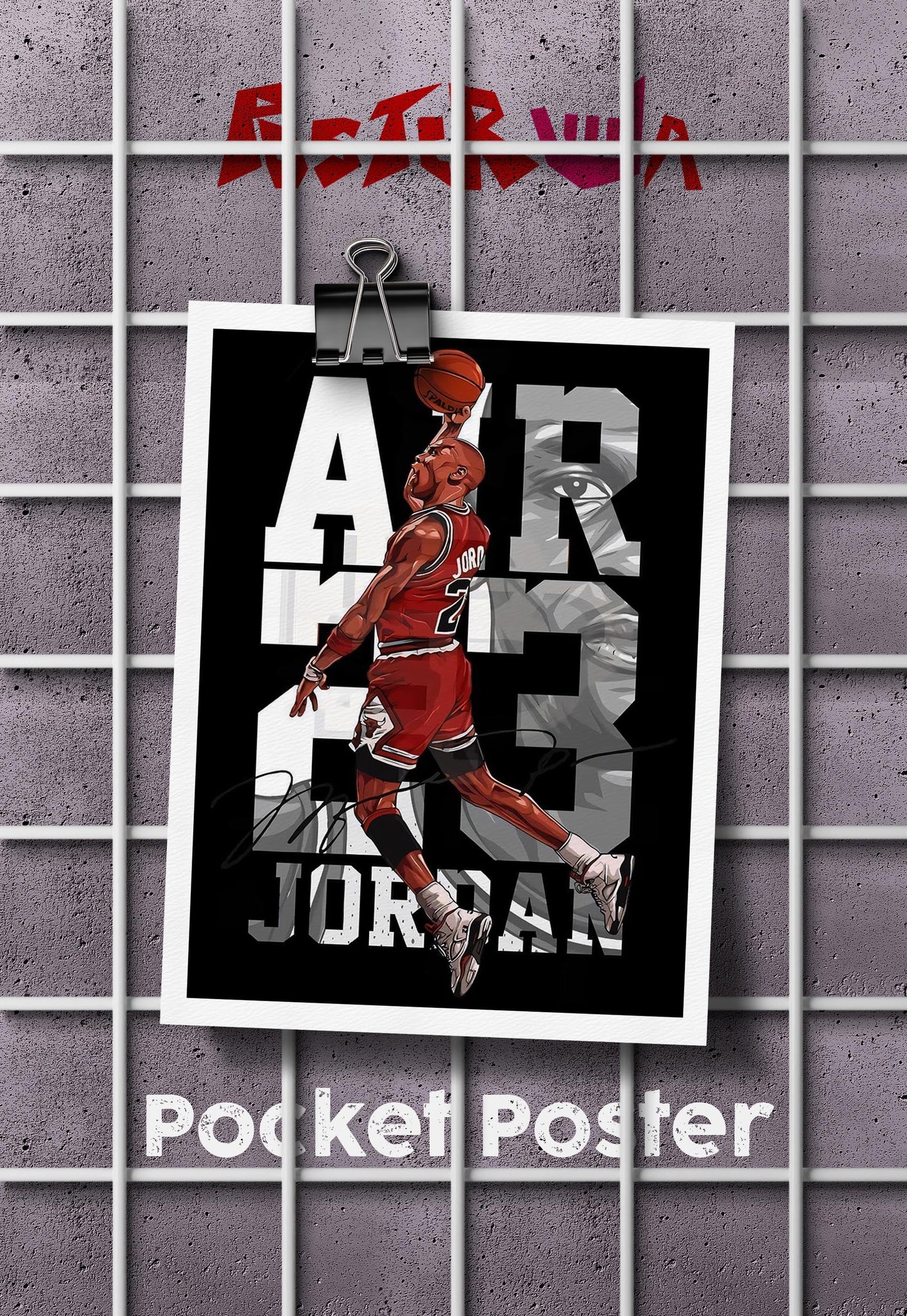 Sky High | Jordan | Basketball Poster