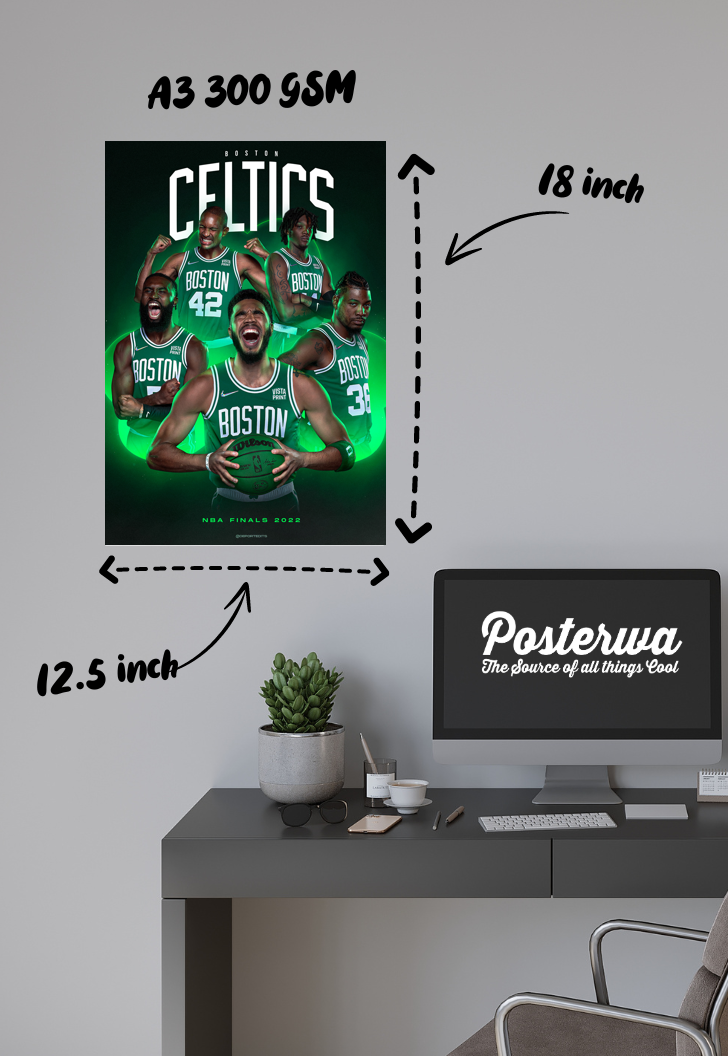 Green Giants | Celtics | Basketball Poster
