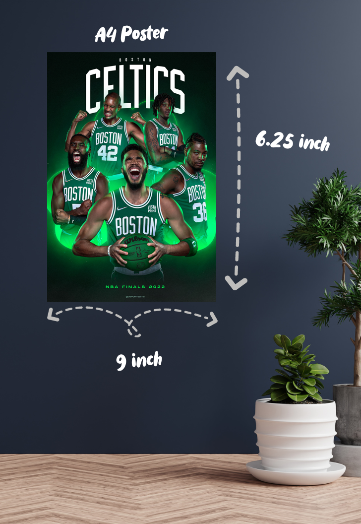 Green Giants | Celtics | Basketball Poster
