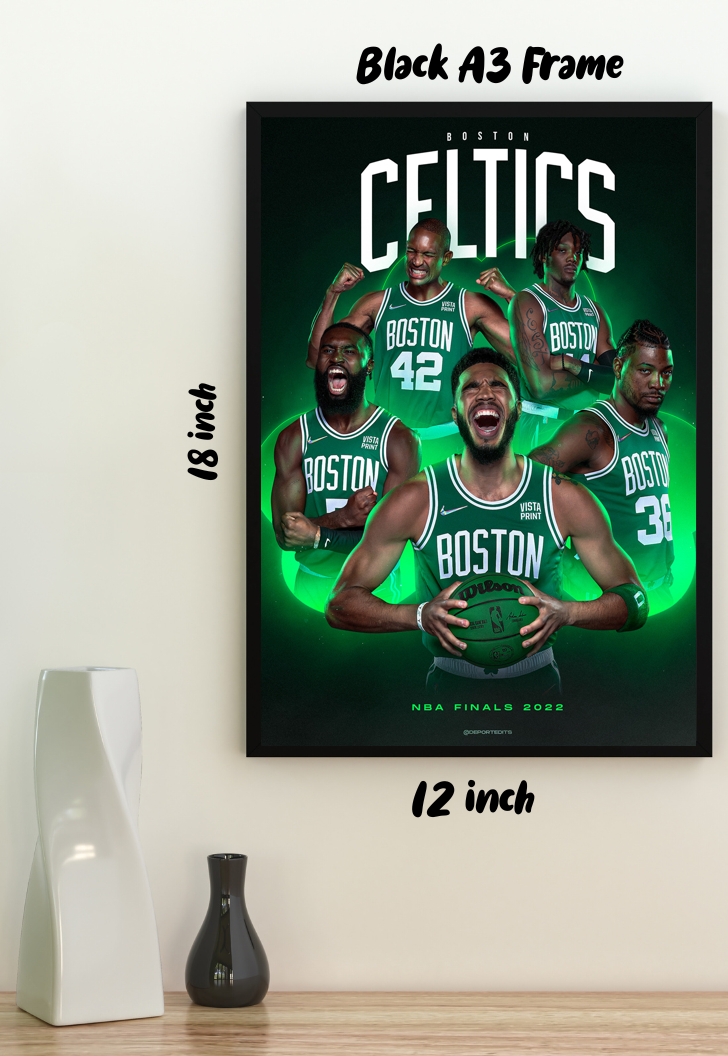 Green Giants | Celtics | Basketball Poster