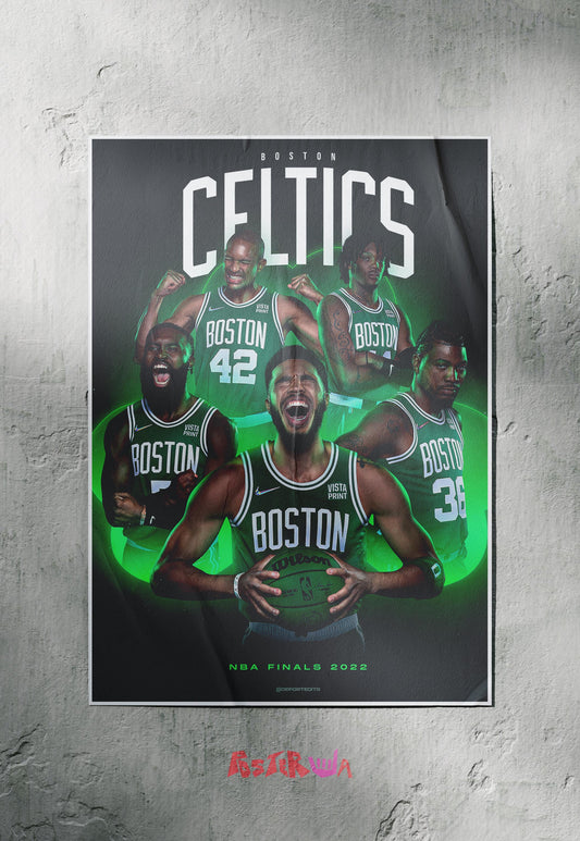 Green Giants | Celtics | Basketball Poster