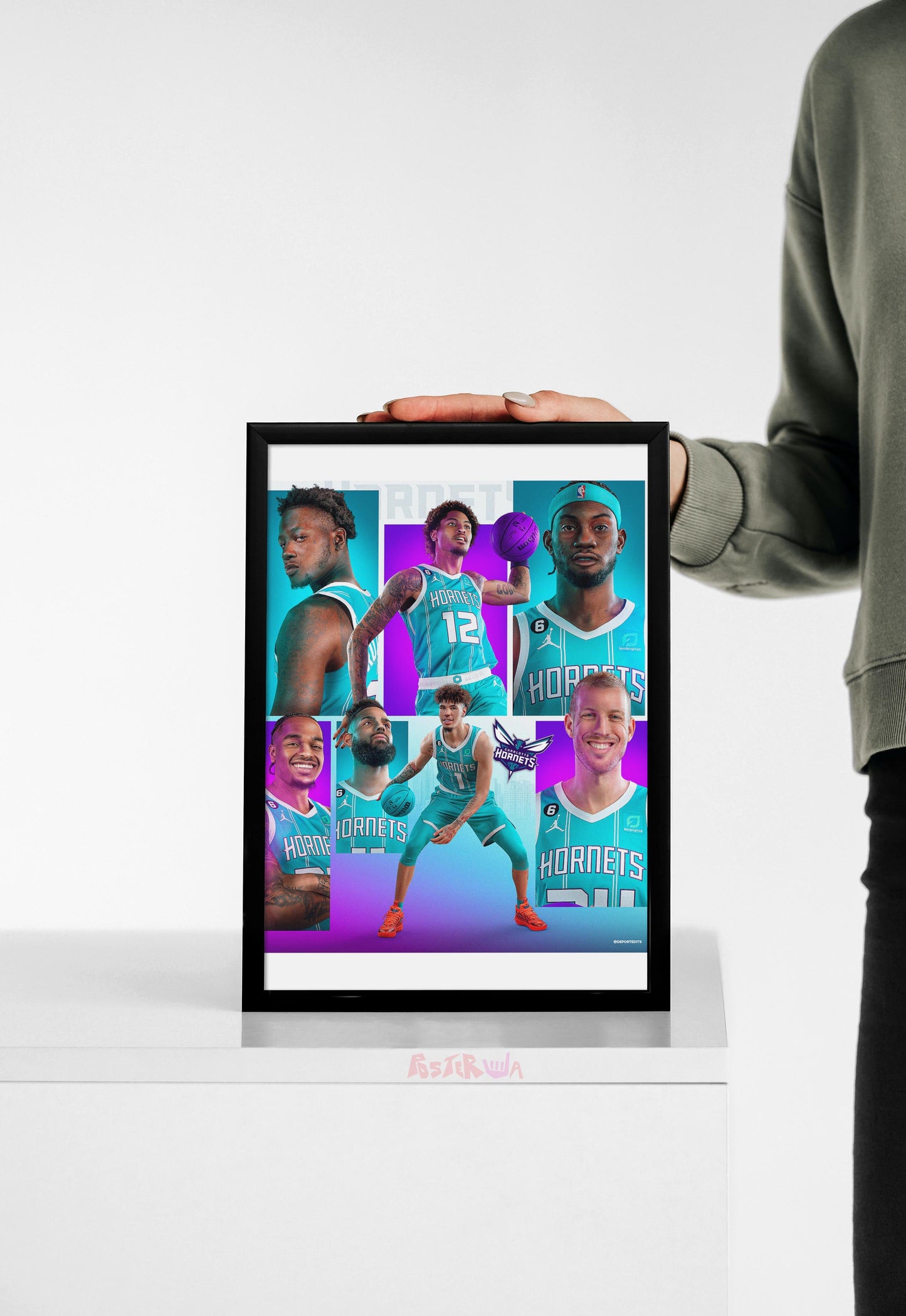 Stingers in Flight | Hornets | Basketball Poster