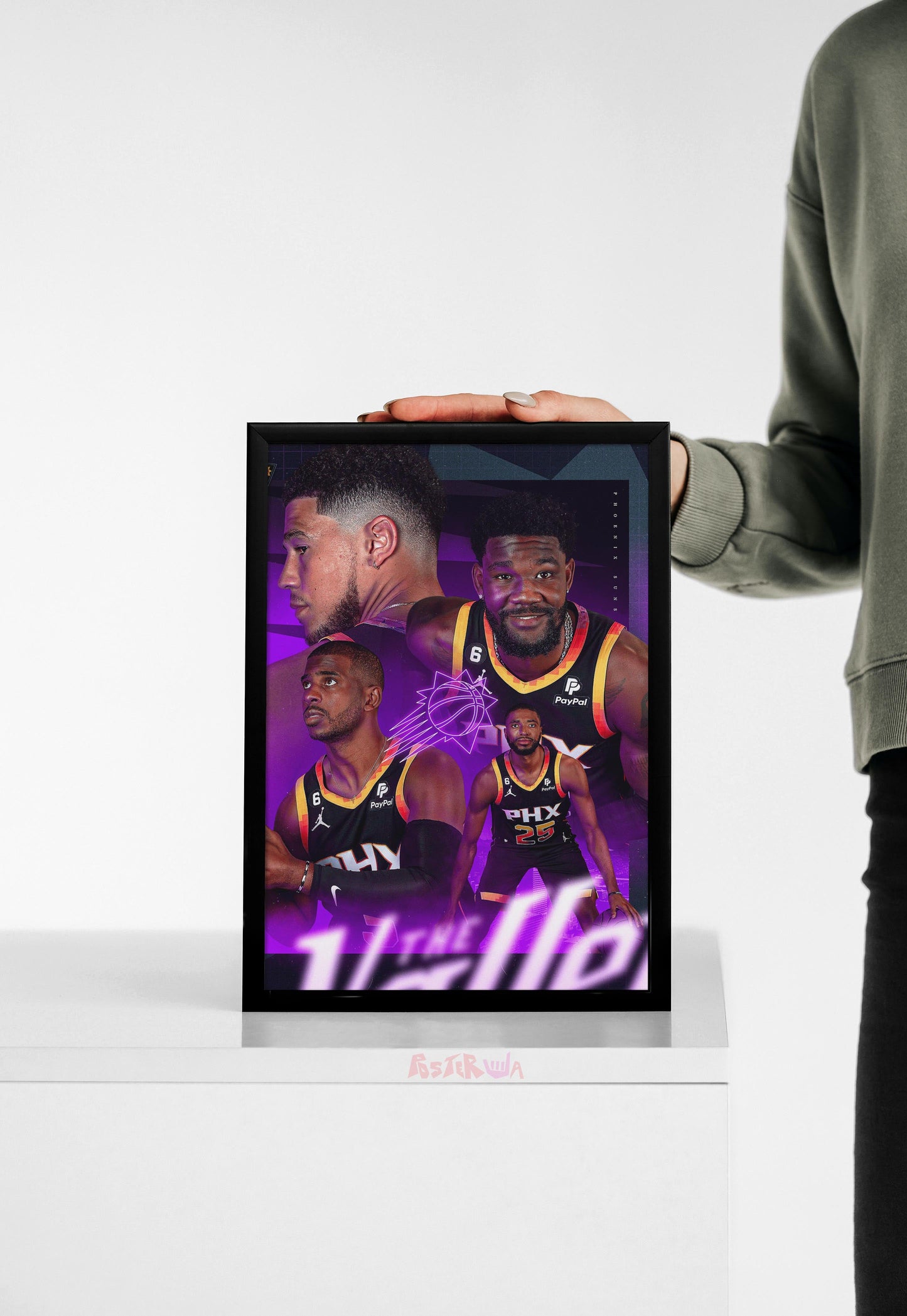 Rising Flames | Phoenix | Basketball Poster