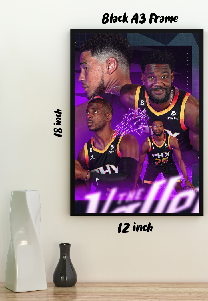 Rising Flames | Phoenix | Basketball Poster