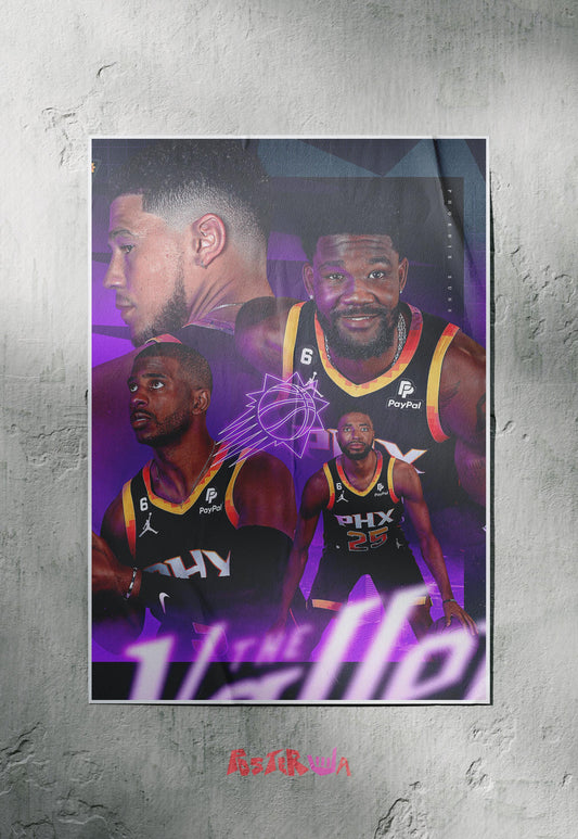 Rising Flames | Phoenix | Basketball Poster