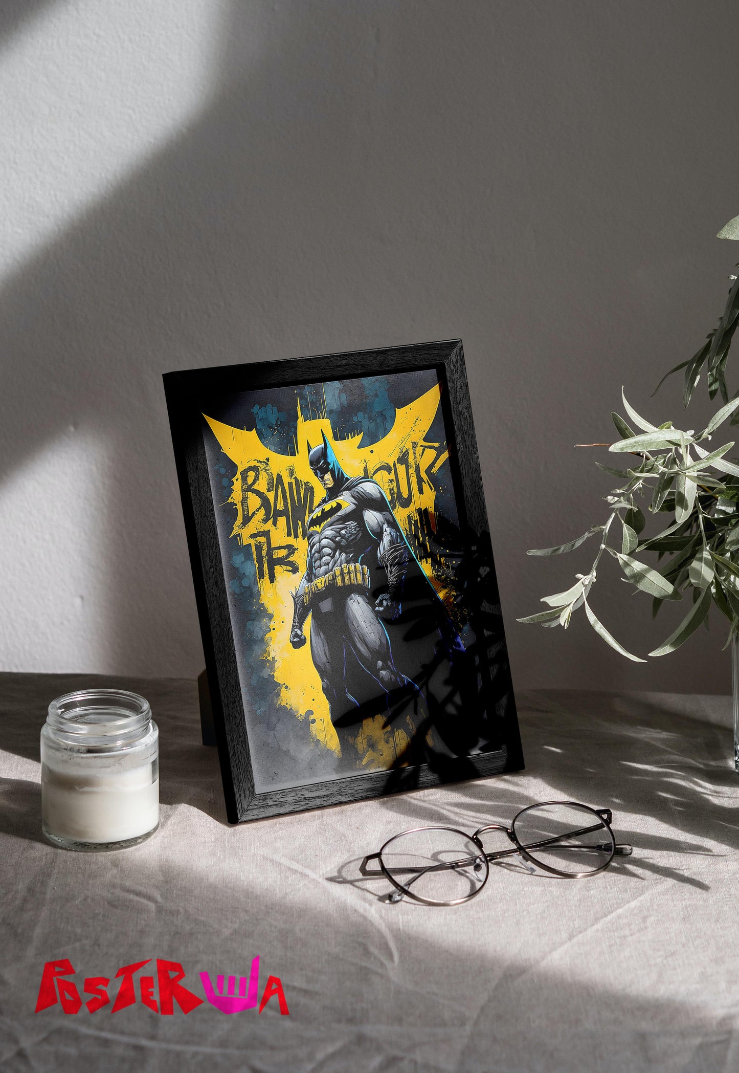 Urban Knight | Batman | Abstract Poster