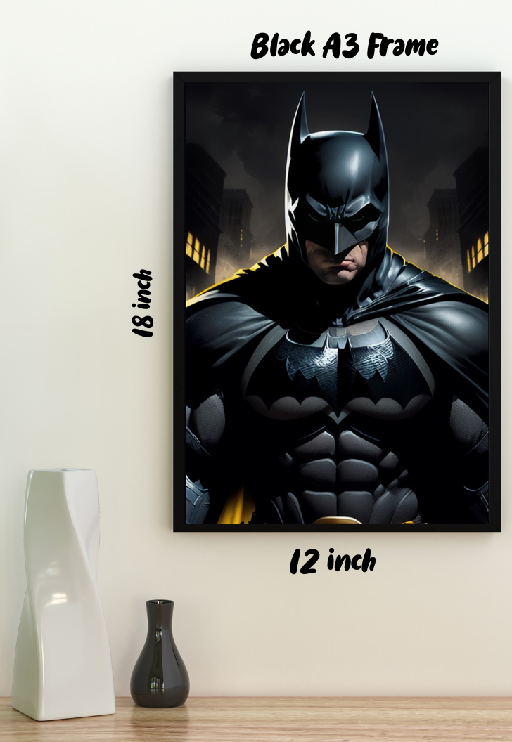 Dark Knight's Essence | Batman | Comic Book Poster