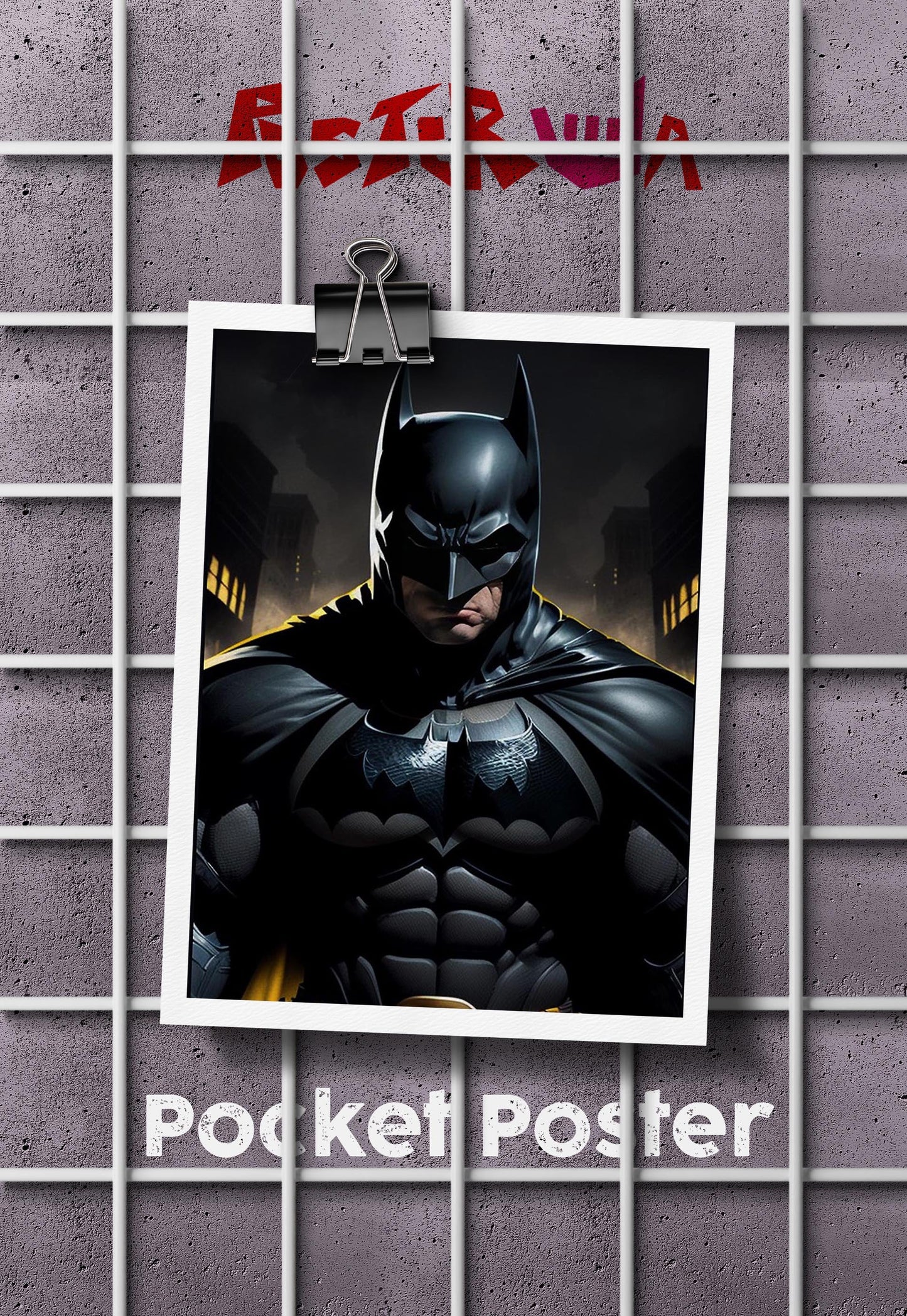 Dark Knight's Essence | Batman | Comic Book Poster